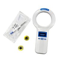 Escáner de Microchip y Etiquetas para Animales Portátil, Respuesta Rápida, Bajo Consumo de Energía, para Trabajo de Campo, Lector LF de 134.2khz
