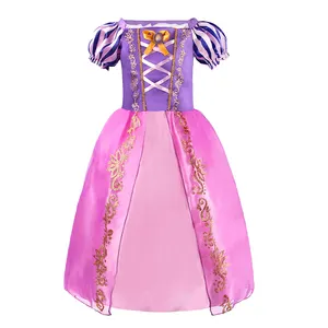 Trang Phục Hóa Trang Halloween Cho Trẻ Em Belle Aurora Sofia Trang Phục Sinh Nhật Ưa Thích Mùa Hè Quần Áo Bé Gái Ưa Thích Váy Công Chúa Rapunzel