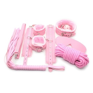 Ensemble de bondage SM, fouet, perles anales, plug anal, vibrateur, jouets pour femme, fétiche S&M pour adultes - Product Image 6