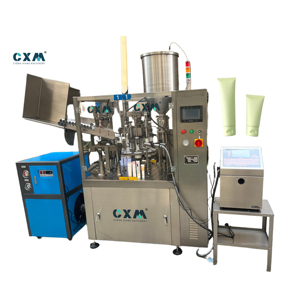 Automatic Tube Filling and Sealing <b>Machine</b> CX-RG for Plastic and <b>Laminated</b> Tubes Cosmetic and Food Industry Equipment - Product Image 1