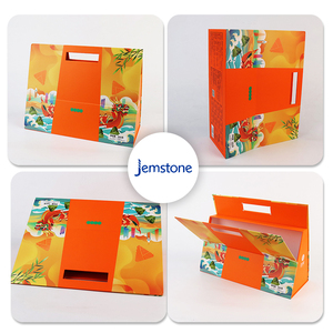 กล่องของขวัญกระดาษบรรจุภัณฑ์รูปทรงต่างๆวัสดุเป็นมิตรกับสิ่งแวดล้อม - Product Image 6