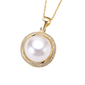 WENCHI S925 Argent DIY Accessoires Perles Pendentif avec Support Vide pour Perles de 11-13mm Collier Simple et Tendance Chine 10460 - Product Image 3