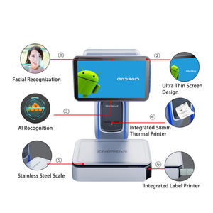 Android <span class=keywords><strong>13</strong></span> Impresora de etiquetas térmicas todo en uno impermeable de 15Kg AI Multi-idioma 30Kg POS Etiqueta térmica de pantalla táctil de escritorio - Product Image 5
