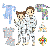 Boxers pour garçons en bambou, imprimé animal, sous-vêtements écologiques pour enfants, doux, respirants, taille élastique