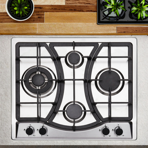 Hiệu quả cao bốn burner gas đung đúc bề mặt sắt tiết kiệm năng lượng nhanh chóng sưởi ấm ứng dụng-kiểm soát cho hộ gia đình sử dụng khách sạn - Product Image 4