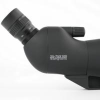 Longue-vue FMC 25-75x100 K9 à champ de vision large avec adaptateur pour téléphone, idéale pour l'observation des oiseaux, la faune, les croisières, les excursions et les activités de plein air