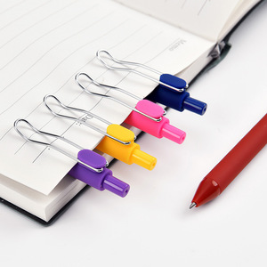 Deja Iron Hanging Candy <b>Pen</b> Macaron Colors Plastic Body 0.5mm Neutral Core Promotional Office Writing <b>Pen</b> - Product Image 1