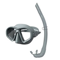 Nouveau Masque de Plongée 2026 à Faible Volume - Double Lentille en Verre Trempé, Silicone Liquide avec Tuba Pliable et Étui de Rangement
