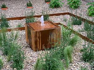 Fuente de Agua Decorativa para Jardín o Patio Trasero, Cascada de Acero Corten - Product Image 6