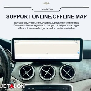 วิทยุติดรถยนต์ระบบ Android Auto ขนาด 14.9 นิ้ว รองรับ Carplay สำหรับรถเบนซ์รุ่น A GLA CLA W176 X156 C117 X117 ปี 2013-2018 พร้อมระบบนำทาง GPS และเครื่องเล่นวิดีโอ - Product Image 4