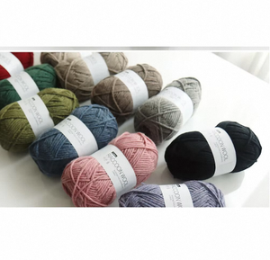 Fil à tricoter et à crocheter en laine de raton laveur, pelote de 95g, 138m, fil chaud pour crochet de 7,0mm, pour la confection de pulls et de châles d'hiver - Product Image 6