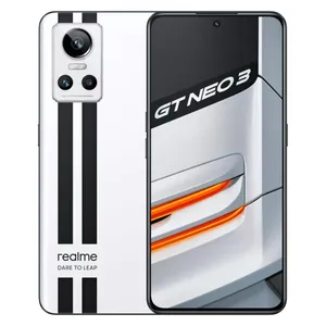 Realme GT Neo 3 5g智能手机80/150瓦超级充电调光8100游戏手机120赫兹AMOLED屏幕5000毫安时NFC