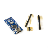 Placa RoboWiz Nano V3.0 CH340/ATmega + 328P sin cable USB Compatible con Arduino IDE
