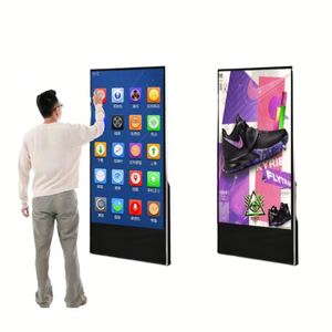 ตู้โฆษณาแนวตั้งแบบคิวรีความละเอียดสูง43นิ้ว HD 4K ตู้โฆษณาแนวตั้งแบบจอแอลซีดีสำหรับลิฟท์สื่อในร่ม - Product Image 1