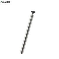 Amortisseur de porte d'armoire de cuisine en acier inoxydable OEM/ODM - Charnière de fermeture douce et silencieuse pour accessoires de montage de meubles et quincaillerie
