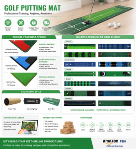 Tapete de <span class=keywords><strong>Golf</strong></span> Miniatura Directo de Fábrica, Tapete de Práctica de Goma TPR para Putting Green, 20 pies x 10 pies, Tapete de <span class=keywords><strong>Golf</strong></span> Premium Personalizado - Product Image 4