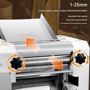 Prensa de Fideos Comercial Semiautomática con Rodillos de Acero Inoxidable - Product Image 5