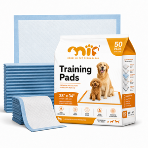OEM ODM Alèses d'apprentissage pour chiots à absorption rapide, antibactériennes et anti-humidité, qualité export, achat <span class=keywords><strong>en</strong></span> gros - Product Image 1