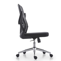 Silla de Oficina Ejecutiva Ergonómica de Malla de Tela en Oferta, con Reposacabezas y Reposabrazos Ajustables, Moderna para Oficina en Casa, Cómoda para Computadora