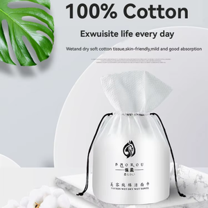 Rouleaux de tissus en coton jetables Spa Salon de coiffure Soins de beauté chauds Soins de la peau Tissu non tissé Démaquillant Serviettes jetables pour le visage - Product Image 5