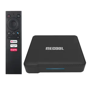 2020 Mecool KM1 ATV谷歌认证的Android 9.0电视盒Amlogic S905X3智能Androidtv优质视频4k双Wifi 2T2R机顶盒