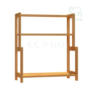 Estante de especias de 3 niveles de alta calidad, soporte de especias de bambú, estante de especias de Bambú - Product Image 4