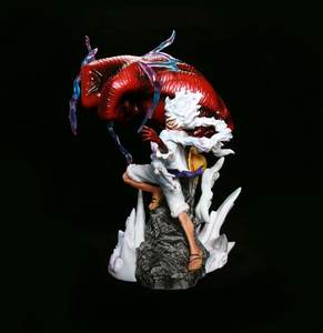 Figura Anime di Nika Luffy in 3 Colori, 27 CM, Tre Forme di Arma, Modellino in PVC da Collezione ONE PIECE, Giocattolo Regalo - Product Image 6