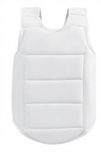 HAWK SPORTS INDUSTRIES Gilet de protection pectoral de boxe en cuir PU respirant et durable, gris, toutes saisons - Product Image 5