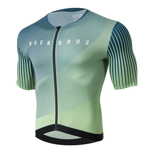 ROCKBROS卸売MTBサイクリングジャージ メンズ レディース 半袖バイクシャツ昇華プリントサイクリングジャージ - Product Image 5