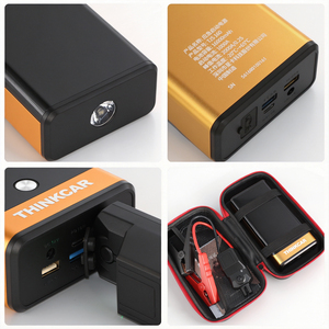 THINKCAR Chargeur <span class=keywords><strong>de</strong></span> batterie <span class=keywords><strong>de</strong></span> <span class=keywords><strong>voiture</strong></span> portable d'urgence, démarreur 16000 mAh 12V, kit <span class=keywords><strong>de</strong></span> <span class=keywords><strong>démarrage</strong></span> d'urgence portable avec <span class=keywords><strong>câble</strong></span> - Product Image 6