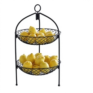 Cesta de Alambre Metálica para Frutas, Cesta de Almacenamiento de Alambre para Encimera, Cocina, Sala de Estar, Organización del Hogar - Product Image 3