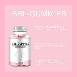 Complément alimentaire personnalisé OEM de qualité alimentaire, vitamines, agrandissement naturel des fesses, meilleures gommes BBL, extraits de plantes pour adultes - Product Image 2