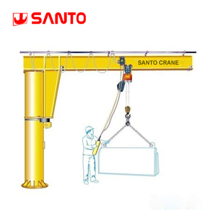 رافعة ذراع دوارة من نوع BZ مثبتة على الأرض بسعة 250 كجم و500 كجم و1 طن و2 طن و5 طن، آلة رفع كابولية - Product Image 2