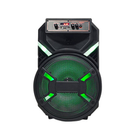 Enceinte portable sur chariot, dernière génération, 12 pouces, TWS 5.0, 20W, LED RGB, double microphone sans fil, batterie 3000mAh, télécommande intégrée