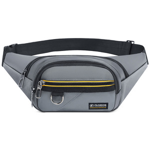 New <b>Mens</b> Solid-Color Business Chest <b>Bag</b> Multifunctional Sports Outdoor Casual Waterproof Crossbody <b>Shoulder</b> <b>Bag</b> - Product Image 2
