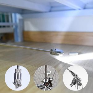 Herramienta magnética telescópica con luz LED, se extiende hasta 25 pulgadas, capacidad de elevación de 8 libras, imán blindado, mango de agarre suave - Product Image 5