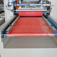 Machine de laminage rapide pour profilés en bois et panneaux PVC à colle froide, pour la production rapide de lignes bois-plastique