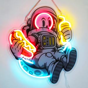 Conception libre vente en gros logo cosmique personnalisé enseigne au néon personnage de dessin animé <span class=keywords><strong>Pikachu</strong></span> salle de jeu décoration de la maison Led Anime enseigne au néon - Product Image 1