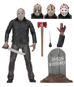 NECA 2009 Jason Deluxe Edition 7 pouces, figurine articulée en PVC, nouvelle édition <span class=keywords><strong>Black</strong></span> <span class=keywords><strong>Friday</strong></span>, <span class=keywords><strong>jouet</strong></span> de dessin animé - Product Image 6