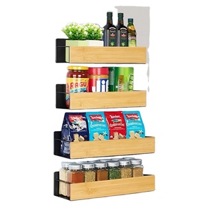 Étagère magnétique en métal pour réfrigérateur, étagère murale magnétique pour cuisine, support magnétique pour réfrigérateur - Product Image 2