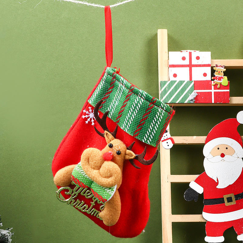 Calcetín Alfabeto/Ciervo