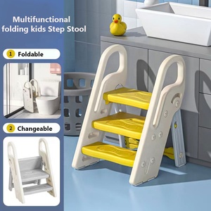 Torre de aprendizaje plegable de plástico para niños pequeños, contador de cocina para aprendizaje - Product Image 6