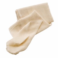 Tissu de mousseline de coton non blanchi de qualité alimentaire 90/100 % pour la fabrication de fromage, le passage, la cuisson et la pâtisserie (vente en gros)