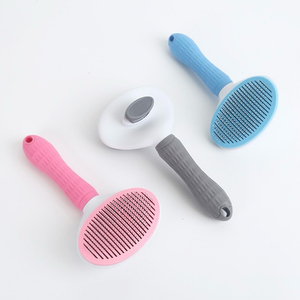 Pettine per Animali Domestici con Rimozione Peli One-Click, Spazzola Massaggiante per Cani e Gatti, Spazzola per la Pulizia del Pelo - Product Image 2