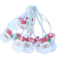Individuelle LED-Weihnachtsbeleuchtung, Acryl-Weihnachtsmann-Schneemann-Weihnachtsbaum-förmige Lichterketten für Feiertags- und Heimdekoration
