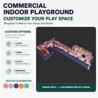 Service complet, équipements de jeux intérieurs de haute qualité en ABS personnalisés, solutions sur mesure pour les aires de jeux pour enfants dans les centres commerciaux