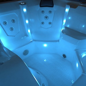 Swim <span class=keywords><strong>Spa</strong></span> Piscine Bain à Remous avec Nouveau Modèle Vente Chaude <span class=keywords><strong>Hydro</strong></span> Whirlpool Massage Fonction Extérieur Blanc Moderne Relax Jacuzzis - Product Image 5