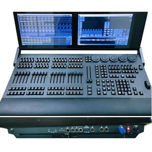 Console DMX MA3, contrôleur informatique Black Horse Wing Command, éclairage <span class=keywords><strong>de</strong></span> scène, projecteurs LED à tête mobile blanc chaud RGBW pour DJ et événements thématiques - Product Image 2