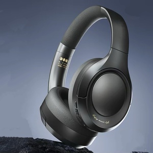 Casque sans fil blanc supra-auriculaire ANC 6.1 pliable à réduction de bruit pour les voyages, le bureau et les jeux - Product Image 2