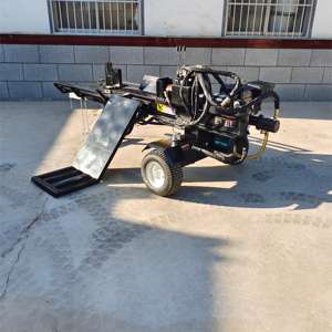 Machines de traitement du bois, fendeuse de bûches hydraulique à essence pour le bois - Product Image 6